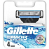 Gillette Mach3 Štart náhradné hlavice 4 kusy, pre mužov