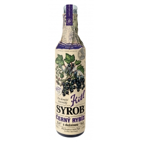 Kitl Syrob Bio Čierne ríbezle s dužinou sirup pre domáce limonády 500 ml