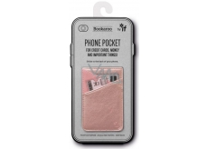 If Bookaroo Phone Pocket Puzdro - vrecko na telefón na doklady rose gold 195 x 95 x 18 mm