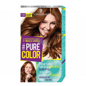 Schwarzkopf Pure Color washout farba na vlasy 7.57 Sladko karamelová 60 ml