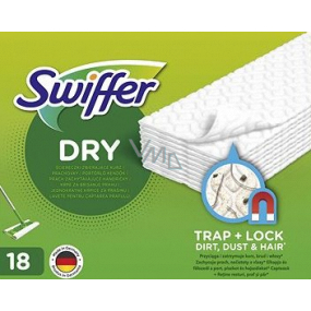 Swiffer Dry náhradné prachovky na podlahu 18 kusov