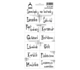 Arch Samolepky na koreniny Linky Bazalka 11 x 23,5 cm