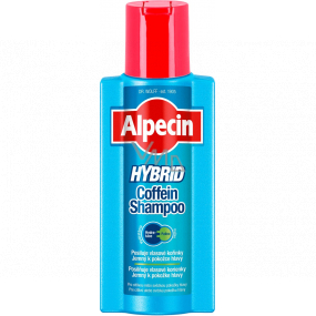 Alpecin Hybrid Coffein Šampón s kofeínom na citlivú, svrbiacu pokožku hlavy a suché lupiny 375 ml