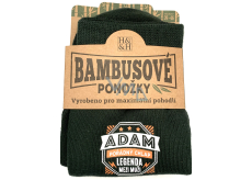 Albi Bambusové ponožky Adam, veľkosť 39 - 46