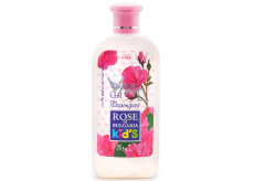Rose of Bulgaria 2v1 sprchový gél a šampón s ružovou vodou pre deti 200 ml