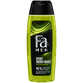 Fa Men Sport Energy Boost 3v1 sprchový gél na telo, tvár a vlasy pre mužov 250 ml