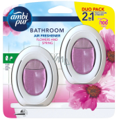 Ambi Pur Bathroom Flower & Spring osviežovač vzduchu do kúpeľne 2 x 7,5 ml, duopack