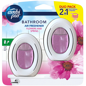 Ambi Pur Bathroom Flower & Spring osviežovač vzduchu do kúpeľne 2 x 7,5 ml, duopack