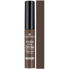 Essence Make me Brow gelová riasenka na obočie 07 Dark Browny Brows 3,8 ml