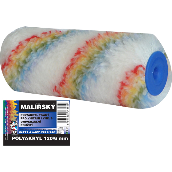 BARVY A LAKY HOSTIVAŘ valček na maľovanie pre držiak 6 mm, 120 mm