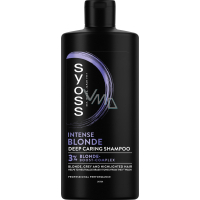 Syoss Blonde & Silver šampón pre zosvetlené, blond a šedé vlasy, 440 ml