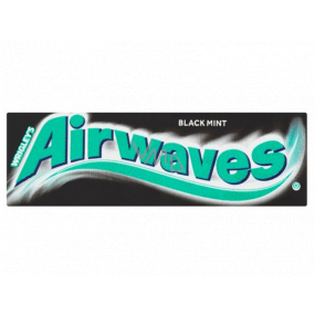 Wrigleys Airwaves Black Mint žuvačka dražé 10 kusov, 14 g