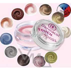 Dermacol Pearl Touch Eyeshadow vysoko trblietavé penové očné tiene 4,9 g odtieň 6