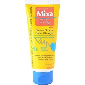 Mixa Baby Barier Cream Baby-Change krém na citlivý detský zadoček 100 ml