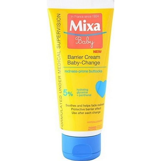 Mixa Baby Barier Cream Baby-Change krém na citlivý detský zadoček 100 ml