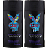 Playboy No Sleep New York 2v1 sprchový gél a šampón pre mužov 2 x 250 ml, duopack