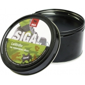 Sigal Čierne Vojenské leštidlo na obuv 250 g