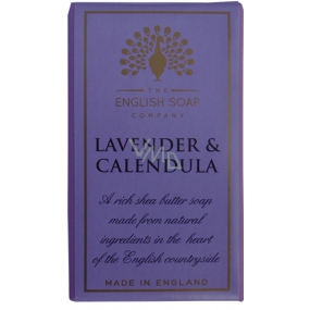 English Soap Levanduľa & Nechtík prírodné parfumované mydlo s bambuckým maslom 200 g