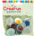 CreaFun Oči farebné 25 mm 15 kusov