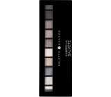 Gabriella salva Palette 10 Shades paleta očných tieňov so zrkadielkom a aplikátorom 03 Grey 12 g