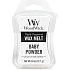 Woodwick Baby Powder - Detský púder vonný vosk do aromalampy 22.7 g