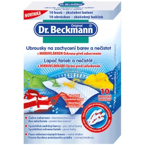 Dr. Beckmann Obrúsky na zachytenie farieb a nečistôt pri praní 10 kusov