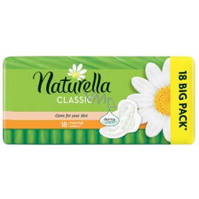 Naturella Classic Normal hygienické vložky s harmančekom 18 kusov