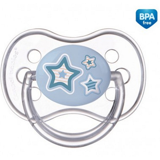 Canpol babies Newborn Baby Cumlík silikónové symetrické pre deti 0-6 mesiacov