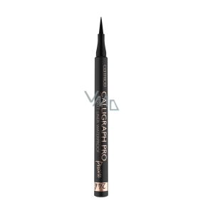 Catrice Calligraph Pro Precise 24h Matt Liner Waterproof očné linky v pere 010 Intense Black 1,2 ml