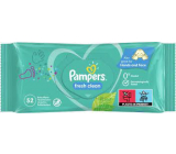 Pampers Fresh Clean vlhčené obrúsky pre deti 52 kusov