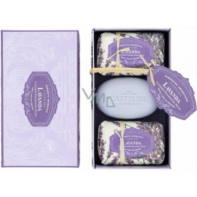 Castelbel Levanduľa toaletné mydlo 3 x 150 g, kozmetická sada
