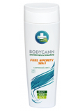 Annabis Bodycann Feel Sporty 3v1 prírodný šampón a sprchový gél 250 ml