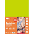 Apli Farebné papiere A4 Fluo green 170 g 50 listov