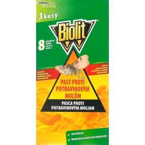 Biolit Past proti potravinovým moliam 3 kusy