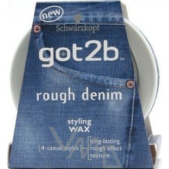 Got2b Rough Denim Styling Wax stylingový vosk s vulkanickým pieskom 75 ml