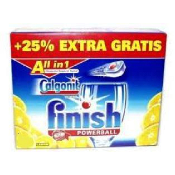 Calgonit Finish All-in 1 Lemon tablety do umývačky 42 + 14 kusmi 1 + 1