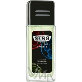 Str8 Sports parfumovaný deodorant sklo pre mužov 85 ml