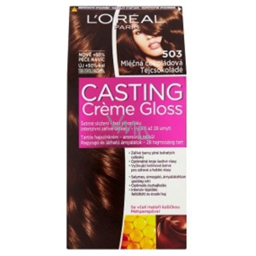 Loreal Paris Casting Creme Gloss Farba na vlasy 503 mliečna čokoláda