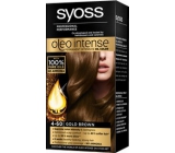 Syoss Oleo Intense Color farba na vlasy bez amoniaku 4-60 Zlatohnnedý