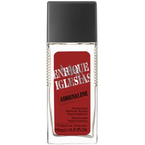 Enrique Iglesias Adrenaline parfumovaný deodorant sklo pre mužov 75 ml