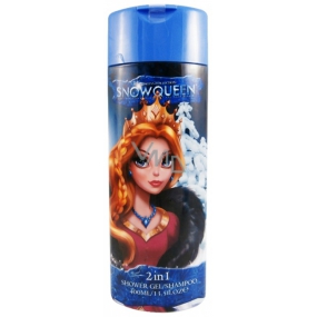 Snowqueen Snehová kráľovná ryšavá 2v1 sprchový gél a šampón 400 ml
