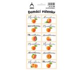 Arch Nálepky Domácej pálenky Marhuľovica 12 etikiet