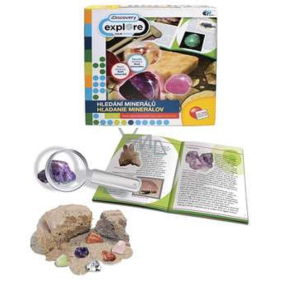 EP Line Discovery Hľadanie minerálov vzdelávacia stolová hra, odporúčaný vek 8+
