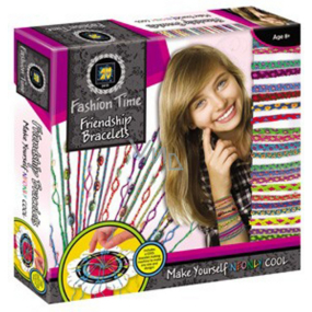 EP Line Fashion Time kreatívna sada na výrobu náramkov priateľstva, odporúčaný vek 8+