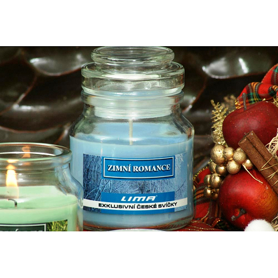 Lima Aróma Dreams Zimná romanca aromatická sviečka pohár s viečkom 120 g