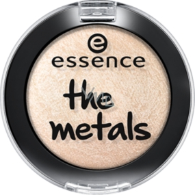 Essence The Metals Eyeshadow očné tiene 07 Vanilla Brilliance 4 g