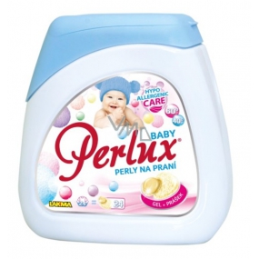 Perlux Baby prác perly na pranie detského bielizne a bielizne osôb s citlivou pokožkou 24 kusov