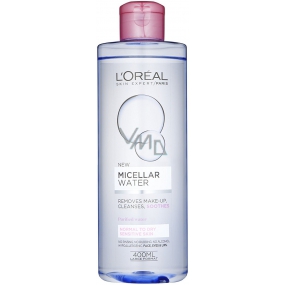 Loreal Paris Micellar Water micelárna voda pre normálnu až suchú, citlivú pleť 400 ml