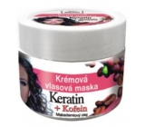 Bione Cosmetics Keratín & Kofeín krémová vlasová maska pre všetky typy vlasov 260 ml
