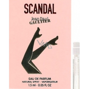 Jean Paul Gaultier Scandal Parfumovaná voda pre ženy 1,5 ml s rozprašovačom, fľaštička